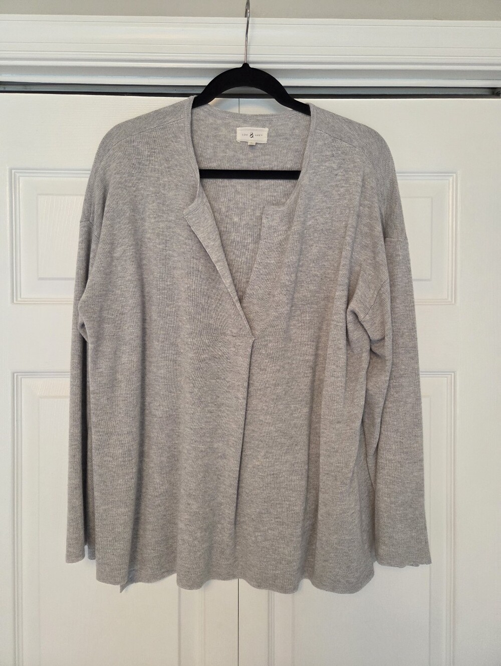 Lou & Grey Light Gray Women's Sweater